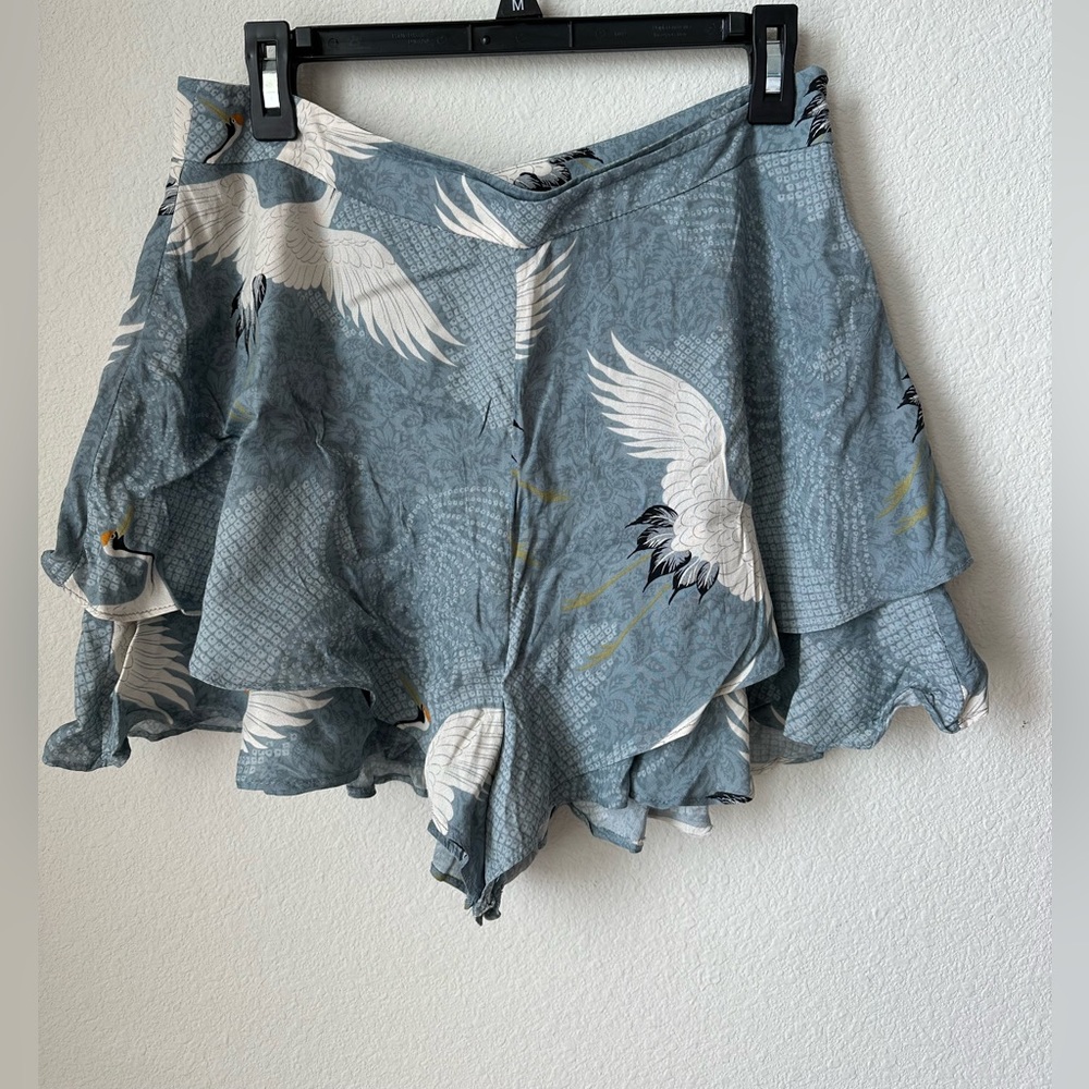 Crane Print shorts